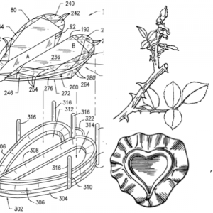 Valentine's Day patent illustrations